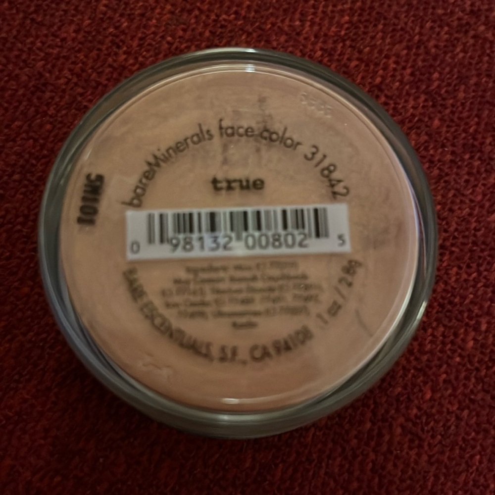 Bare minerals bare escentuals TRUE in original size NEW foundation size large